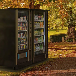 vending machine, distributeur automatique extérieur