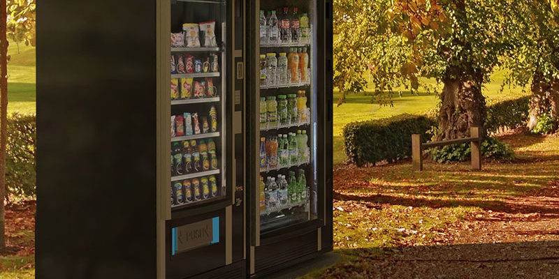 vending machine, distributeur automatique extérieur