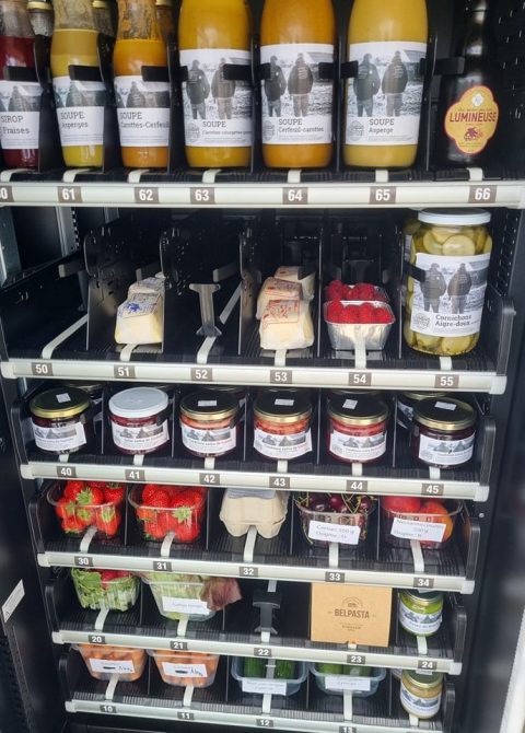distributeur produits de la ferme